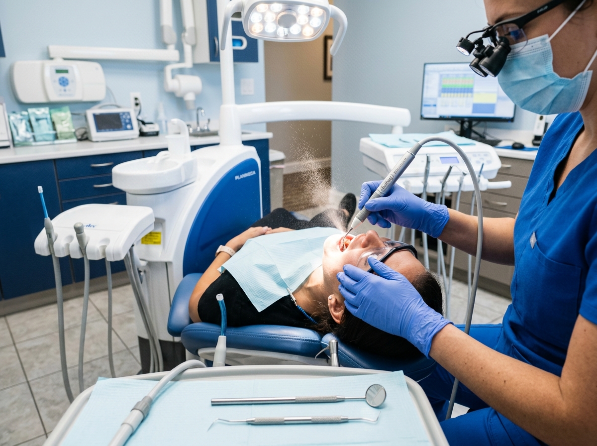 Ultrasonic Scaling at Dental Care, Khagaria